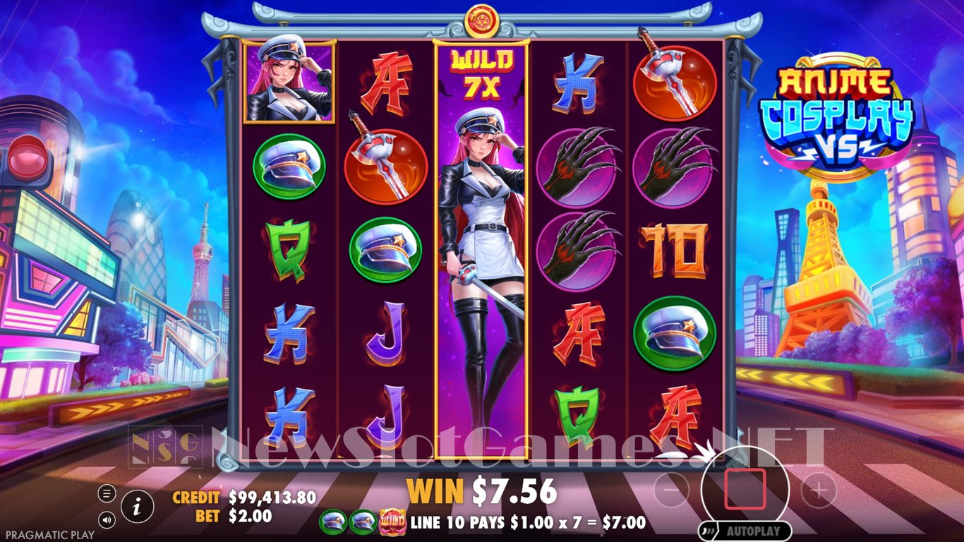 Anime Cosplay VS Slot Slot Image in Demo - pic. 7