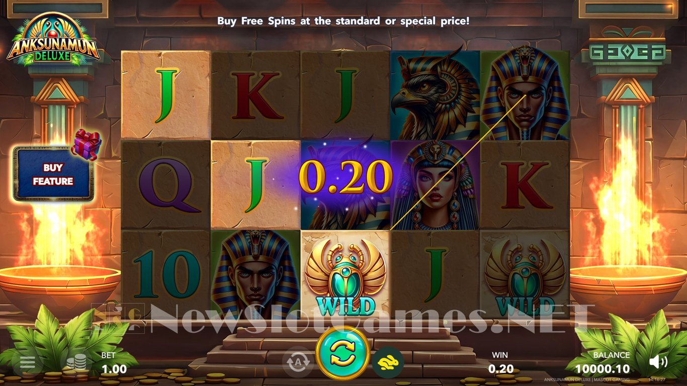 Anksunamun Deluxe Slot Slot Image in Demo - pic. 3