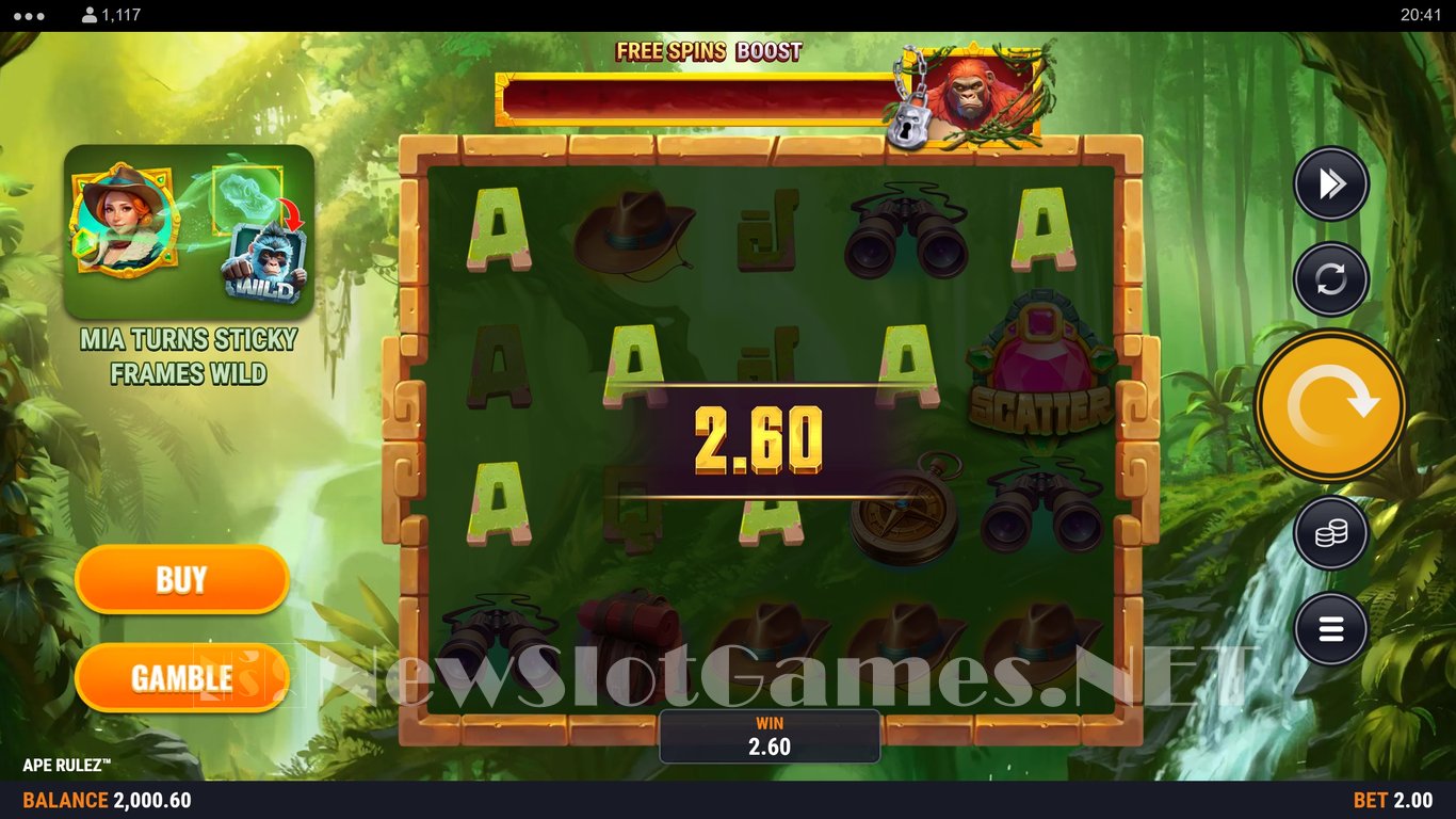 Ape Rulez Slot Demo Image