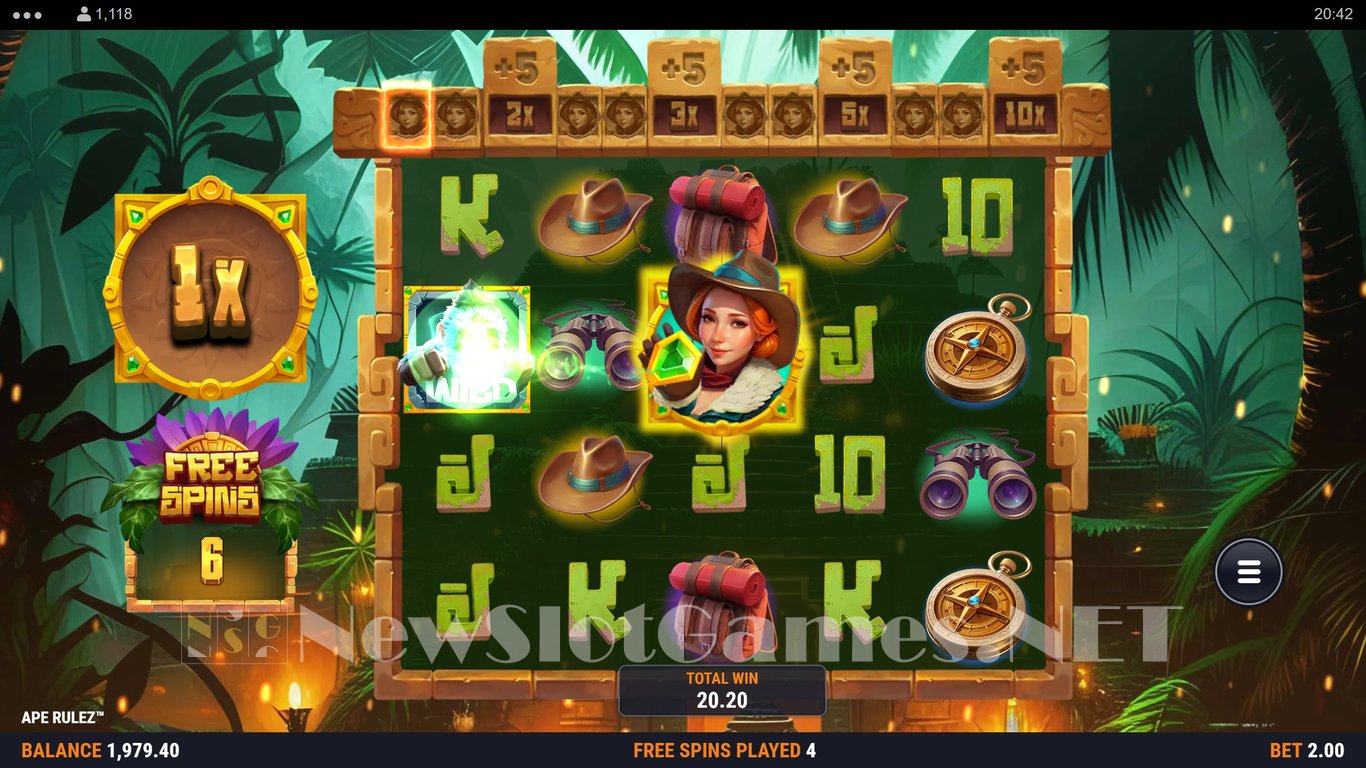 Ape Rulez Slot Slot Image in Demo - pic. 13