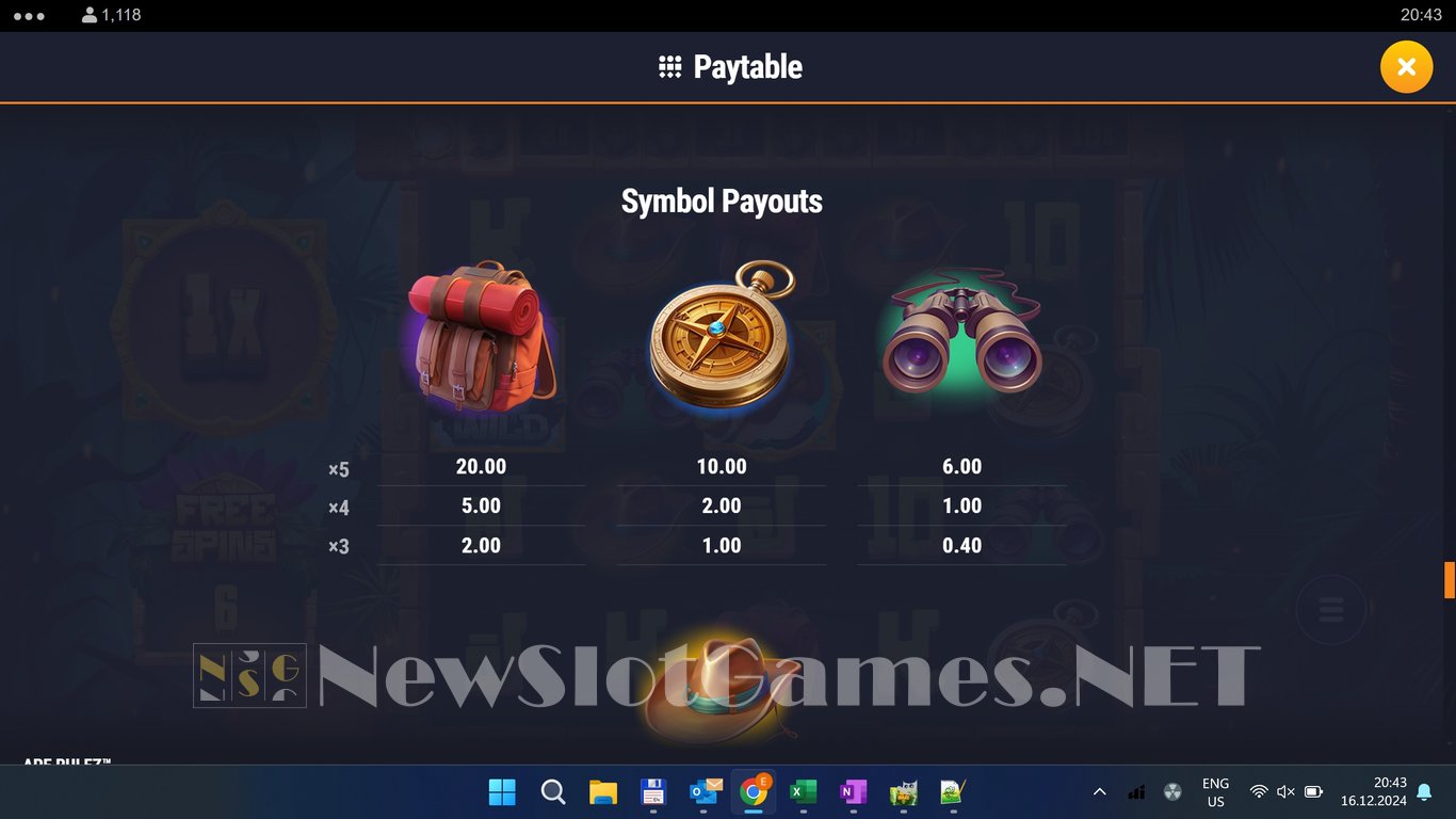 Ape Rulez Slot Slot Image in Demo - pic. 15