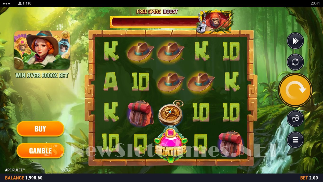 Ape Rulez Slot Slot Image in Demo - pic. 2