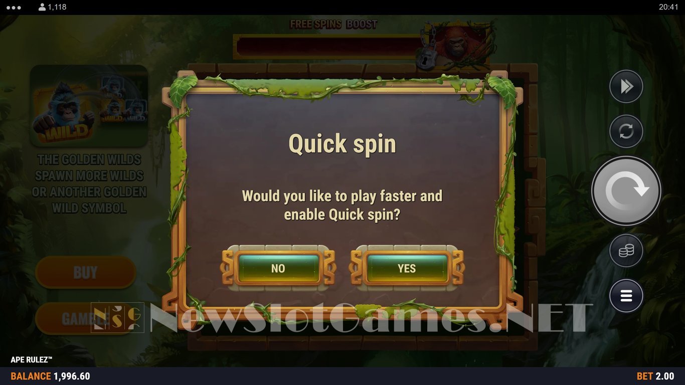 Ape Rulez Slot Slot Image in Demo - pic. 3