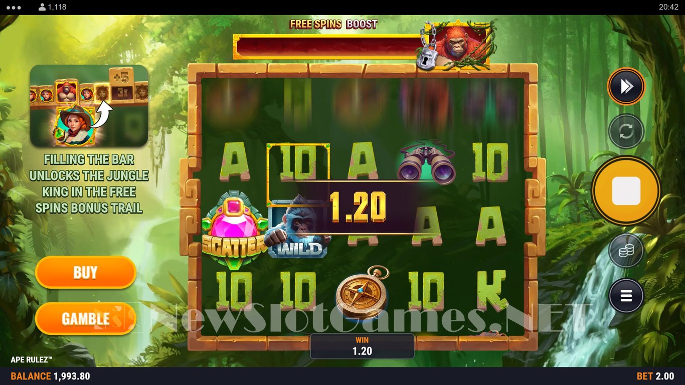 Ape Rulez Slot Slot Image in Demo - pic. 4
