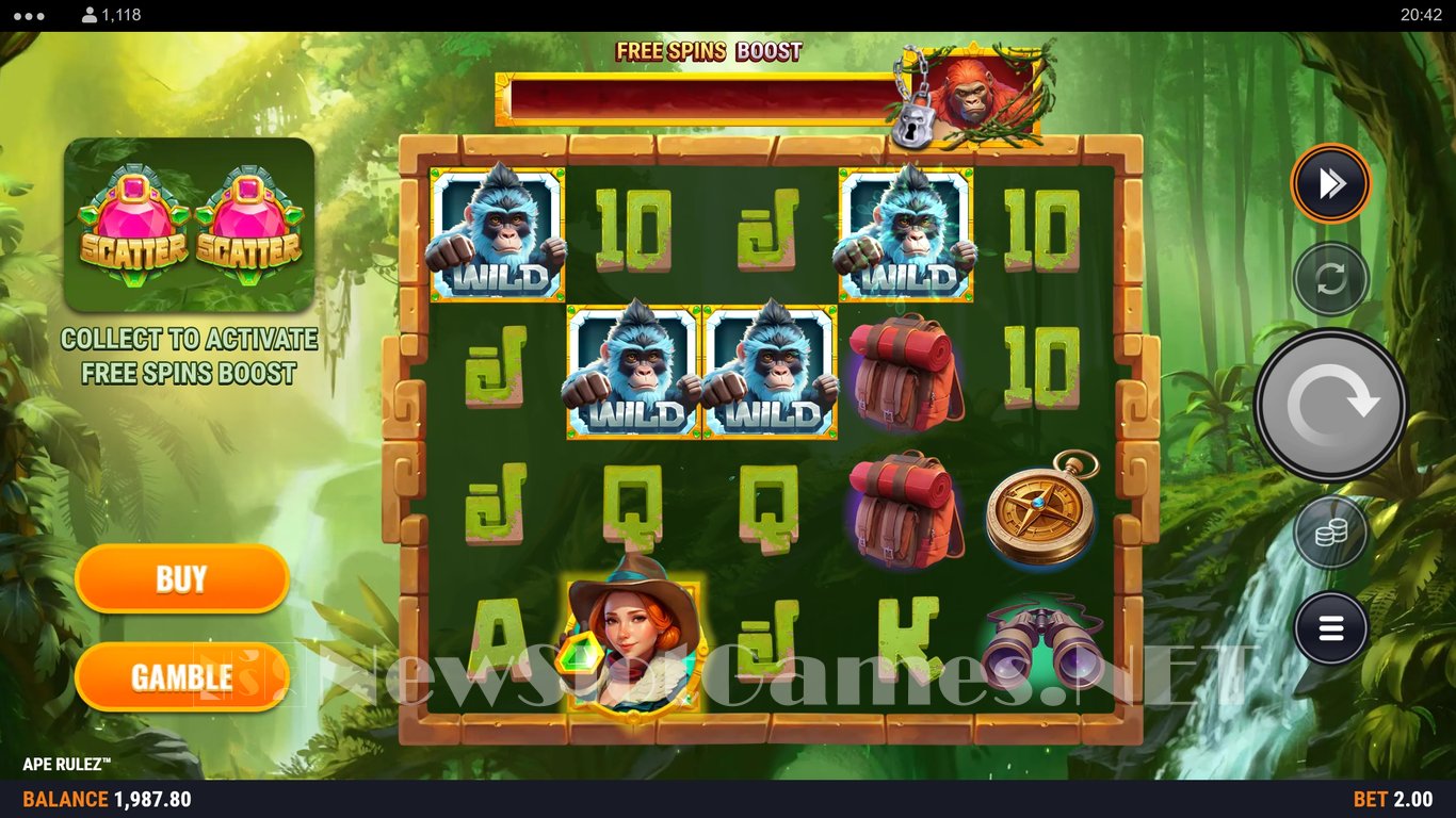 Ape Rulez Slot Slot Image in Demo - pic. 5
