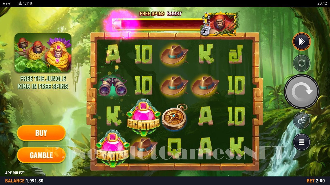 Ape Rulez Slot Slot Image in Demo - pic. 7