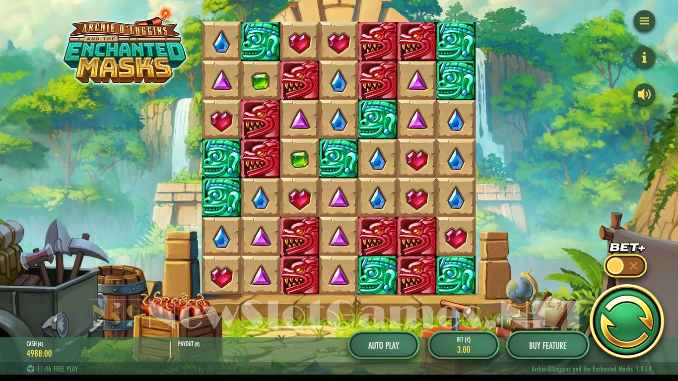 Archie OLoggins and the Enchanted Masks Slot Slot Image in Demo - pic. 4