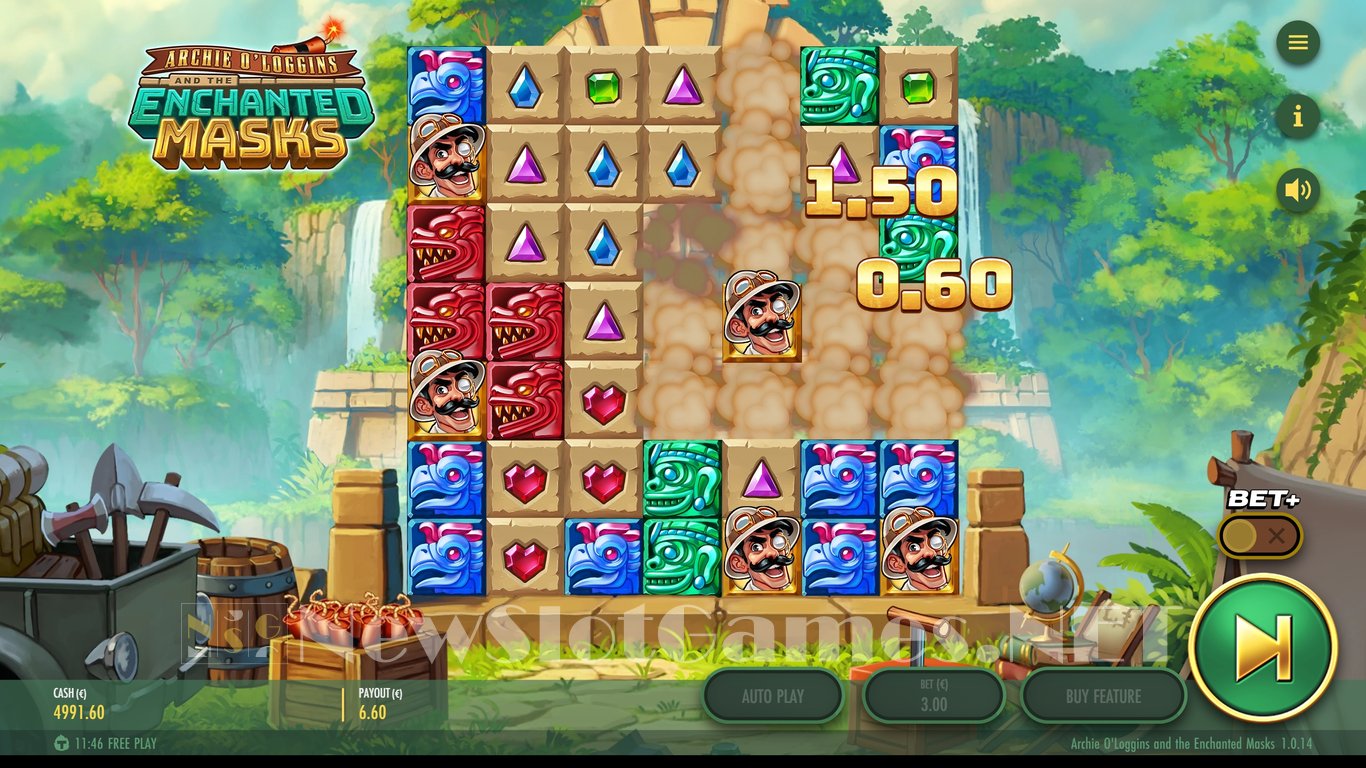 Archie OLoggins and the Enchanted Masks Slot Slot Image in Demo - pic. 6