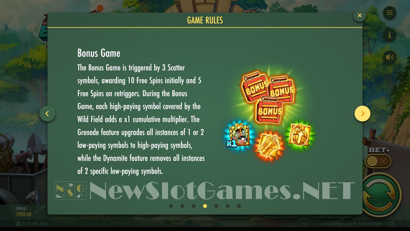 Archie OLoggins and the Enchanted Masks Slot Slot Image in Demo - pic. 8