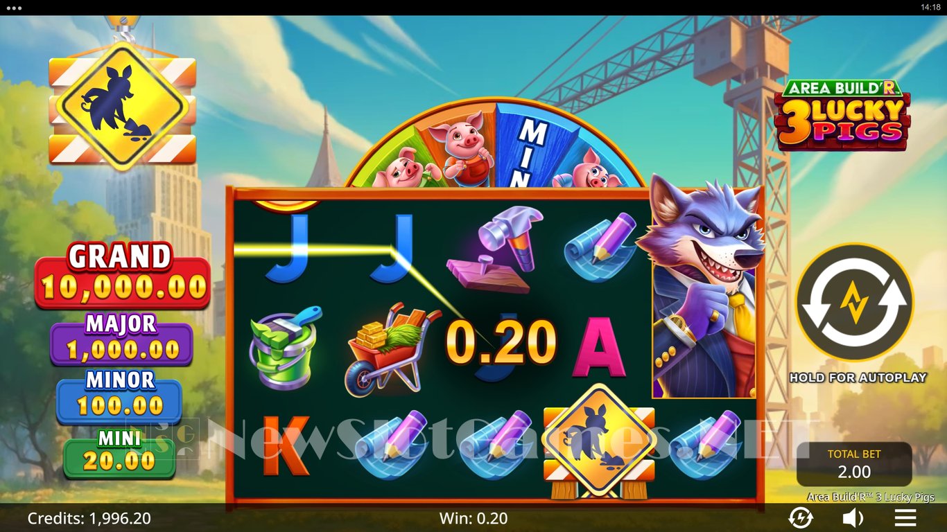 Area BuildR 3 Lucky Pigs Slot Slot Image in Demo - pic. 2