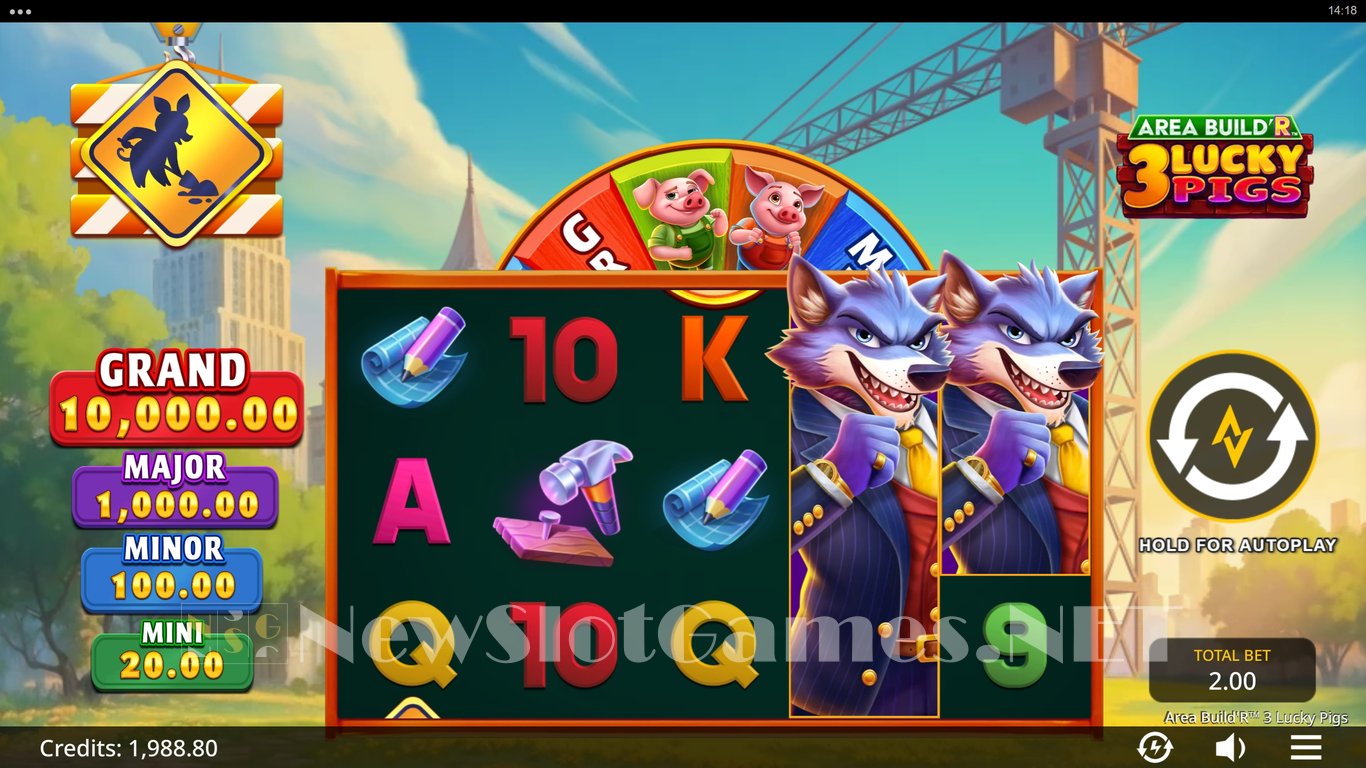 Area BuildR 3 Lucky Pigs Slot Slot Image in Demo - pic. 3