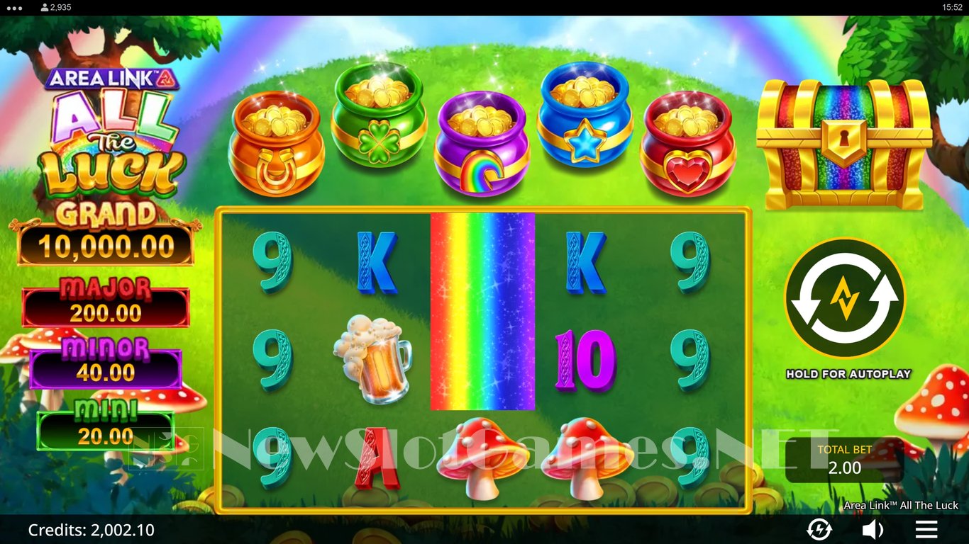 Area Link All the Luck Slot Slot Image in Demo - pic. 2