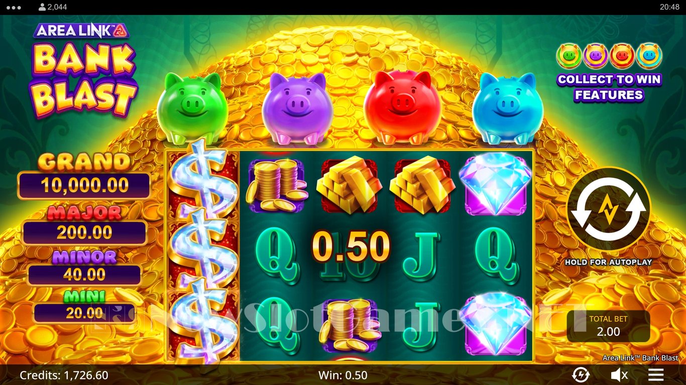 Area Link Bank Blast Slot Slot Image in Demo - pic. 4