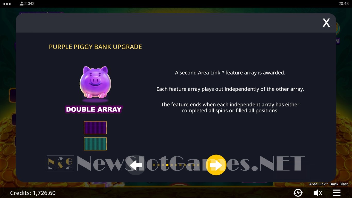 Area Link Bank Blast Slot Slot Image in Demo - pic. 6