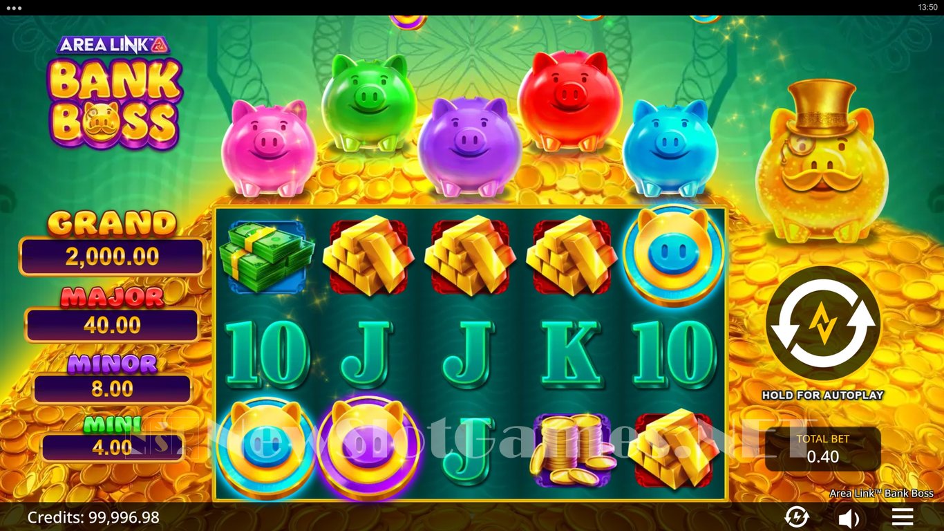 Area Link Bank Boss Slot Slot Image in Demo - pic. 2