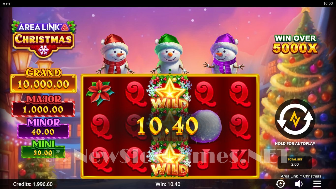 Area Link Christmas Slot Slot Image in Demo - pic. 3