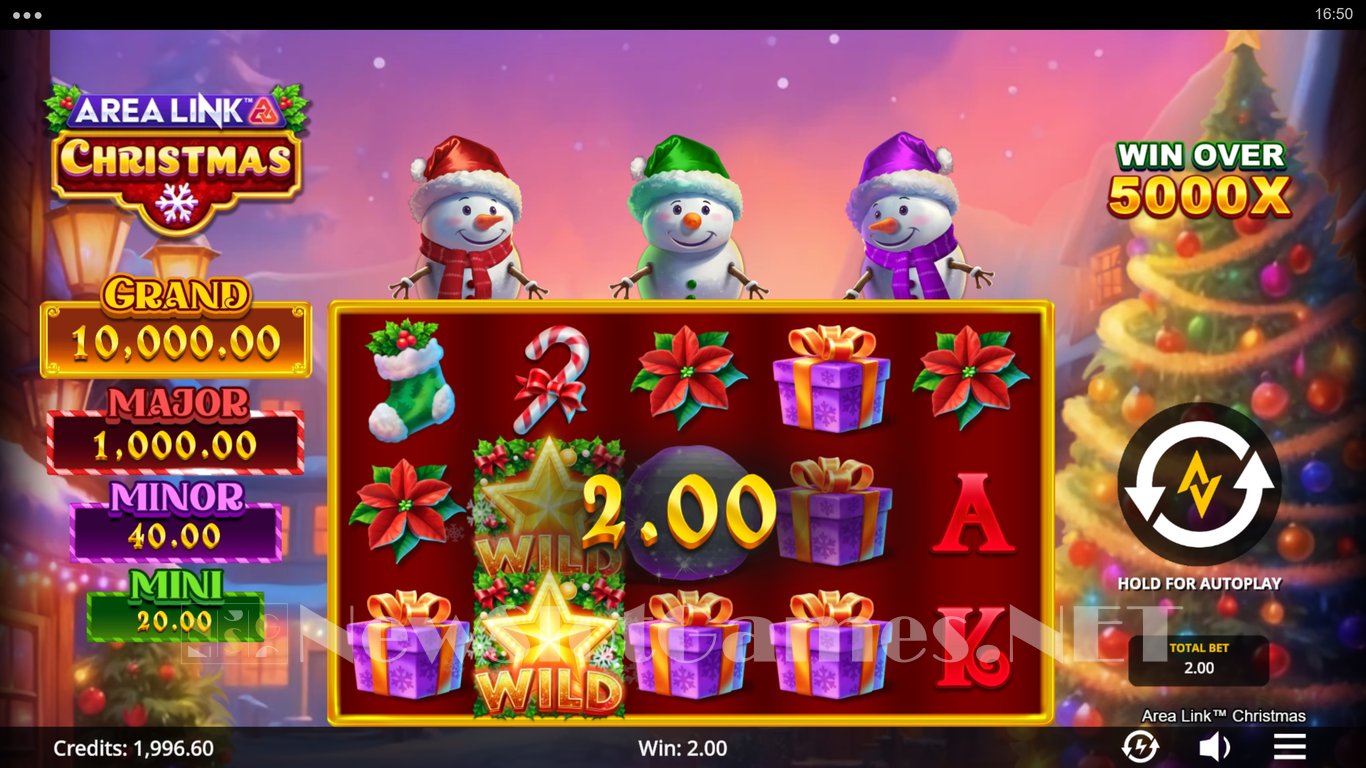 Area Link Christmas Slot Slot Image in Demo - pic. 4
