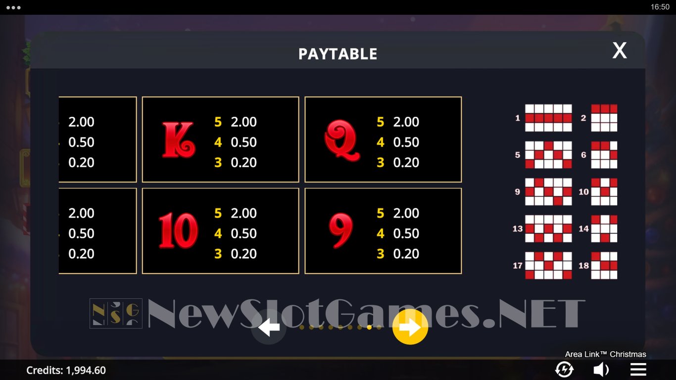 Area Link Christmas Slot Slot Image in Demo - pic. 7