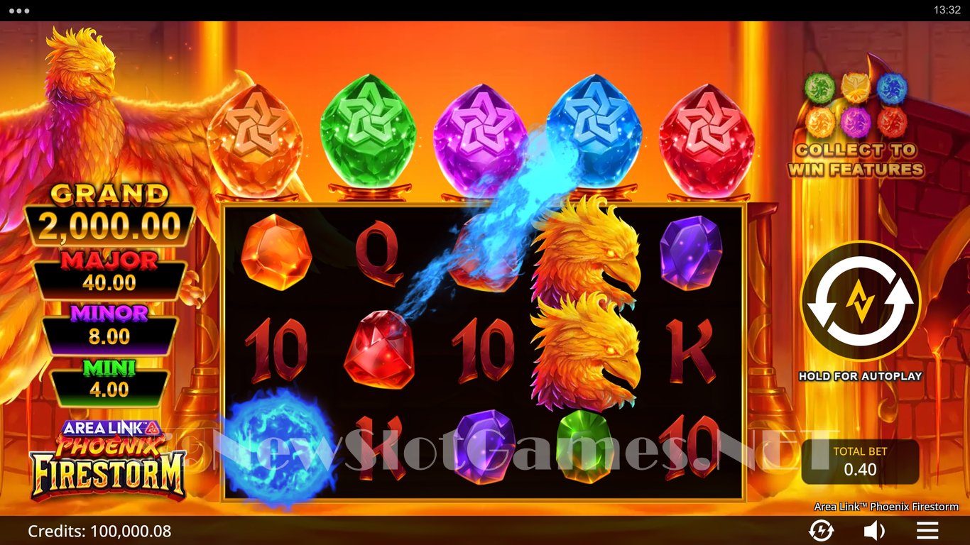 Area Link Phoenix Firestorm Slot Slot Image in Demo - pic. 3