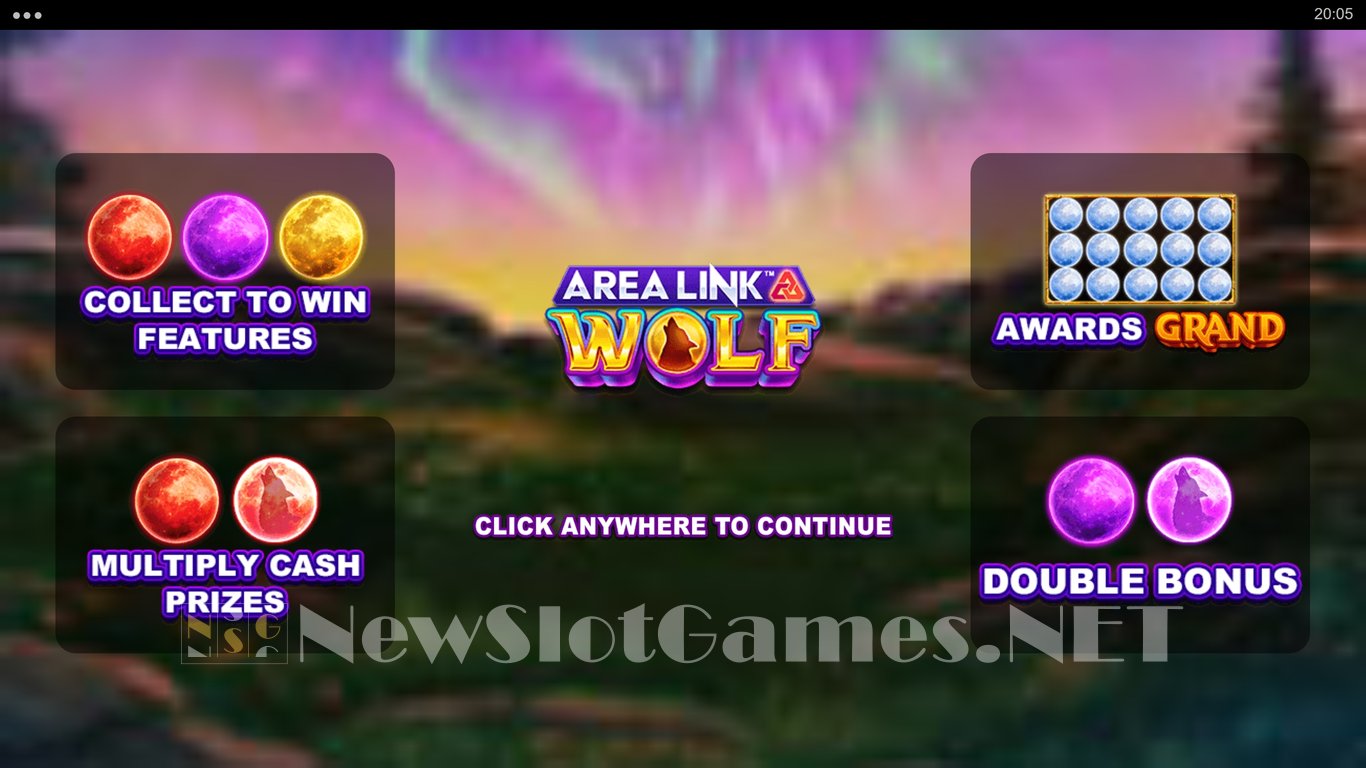 Area Link Wolf Slot Demo Image