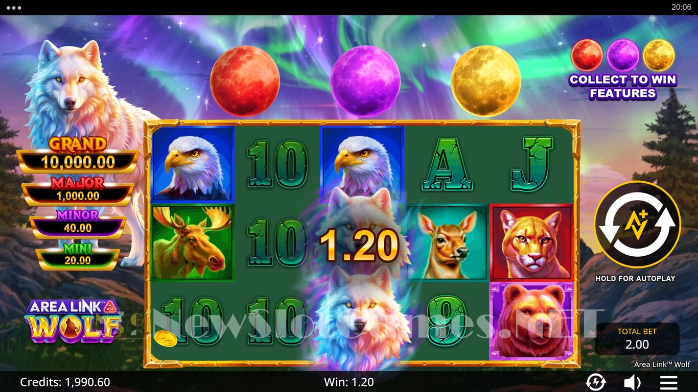 Area Link Wolf Slot Slot Image in Demo - pic. 4