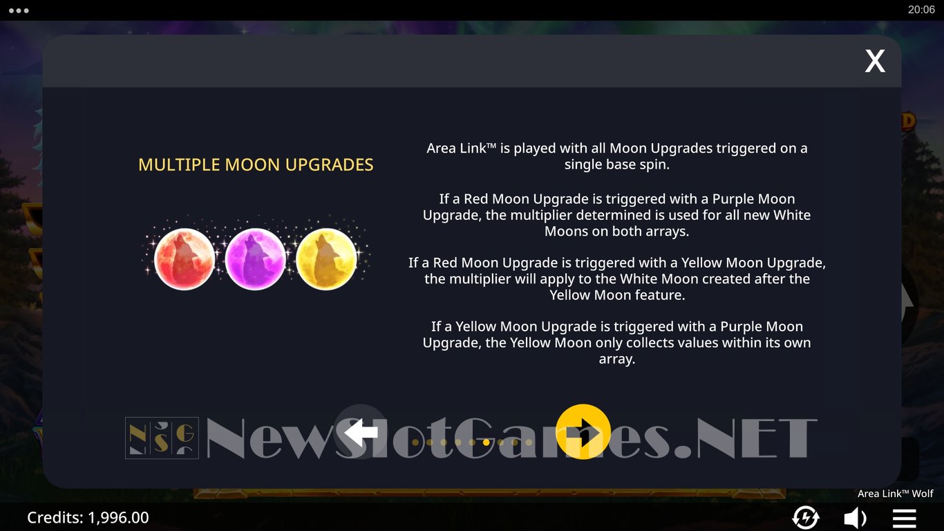 Area Link Wolf Slot Slot Image in Demo - pic. 6