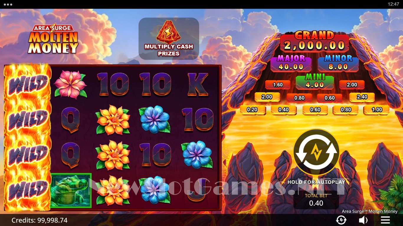 Area Surge Molten Money Slot Slot Image in Demo - pic. 2
