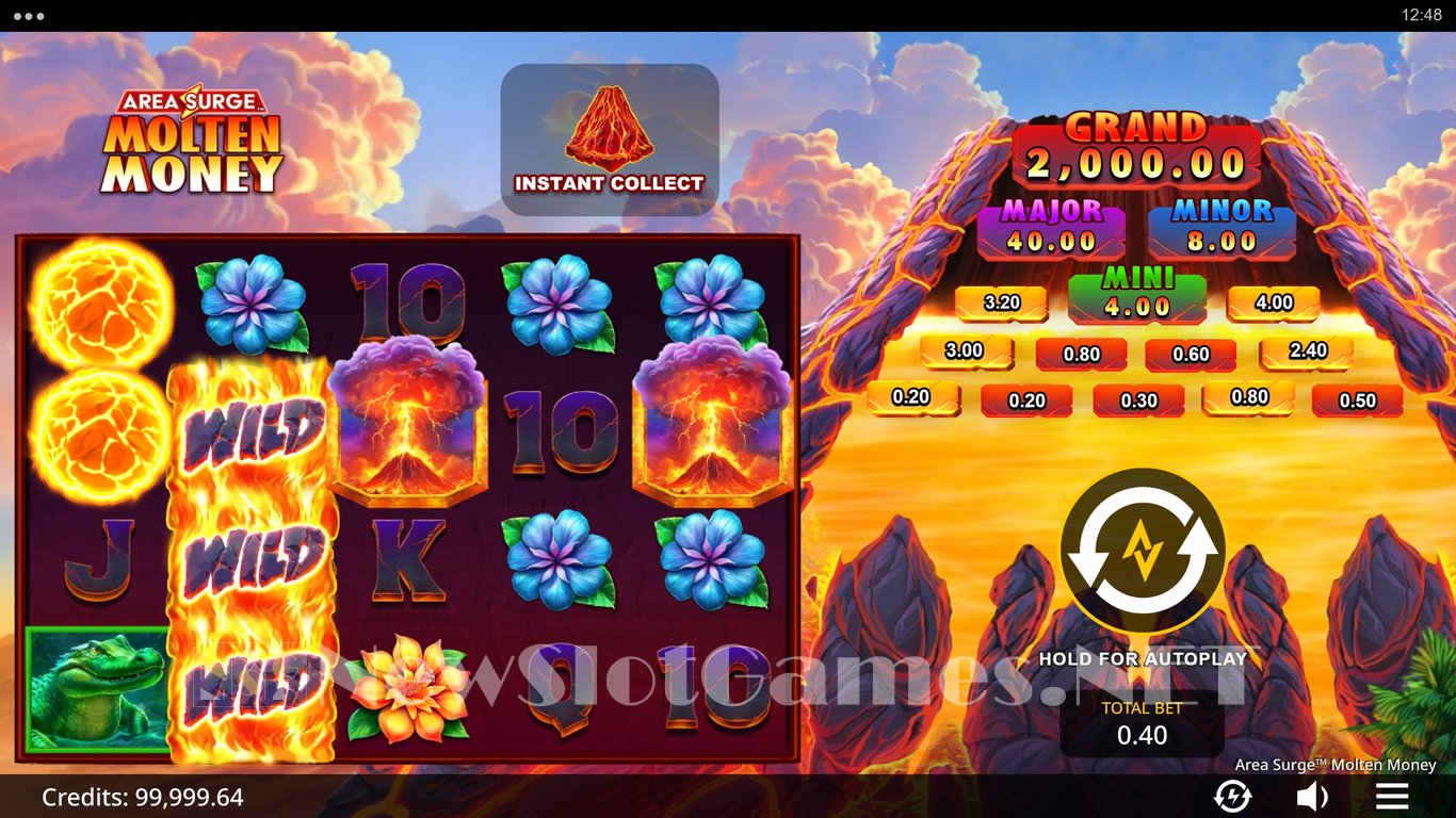 Area Surge Molten Money Slot Slot Image in Demo - pic. 3