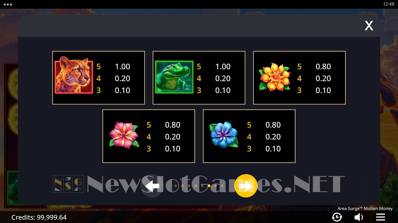 Area Surge Molten Money Slot Slot Image in Demo - pic. 9