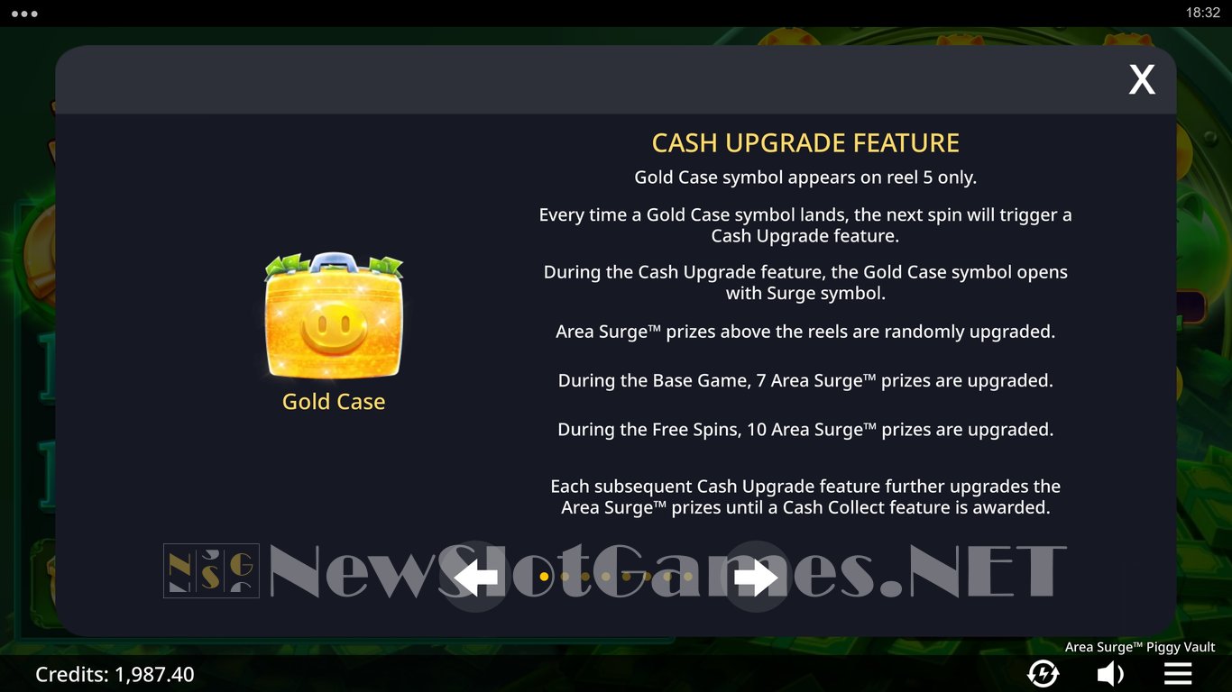 Area Surge Piggy Vault Slot Slot Image in Demo - pic. 7