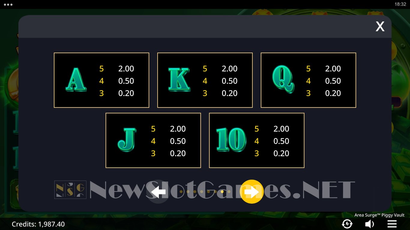 Area Surge Piggy Vault Slot Slot Image in Demo - pic. 9