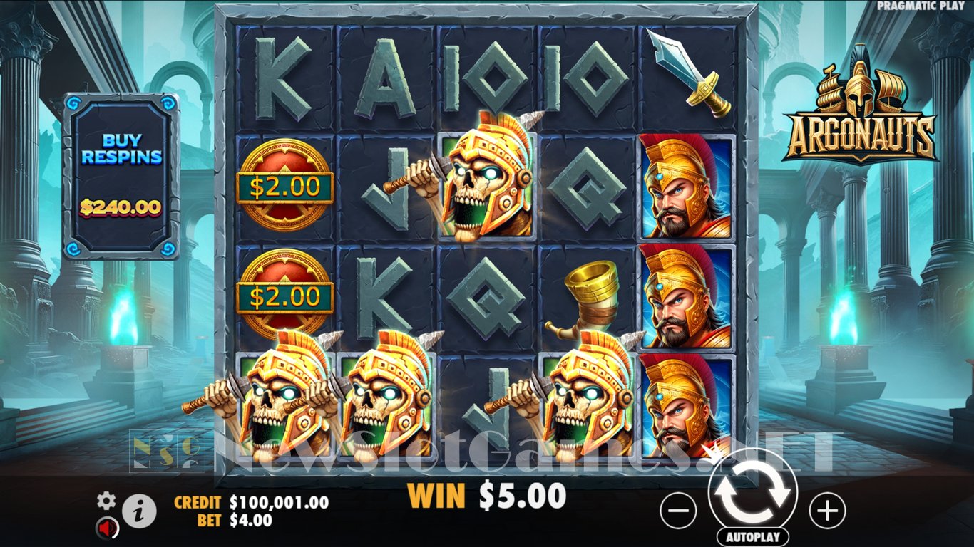 Argonauts Slot Demo Image