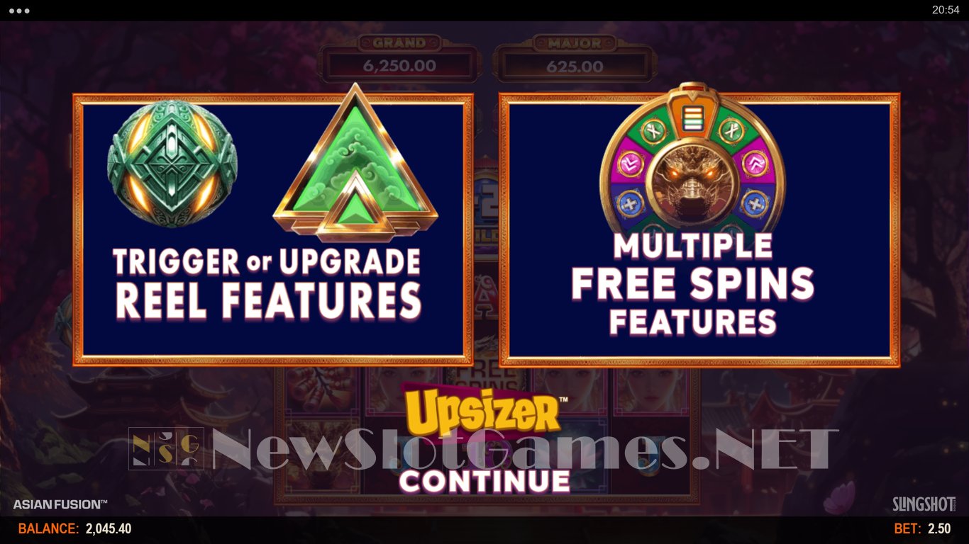 Asian Fusion Slot Demo Image