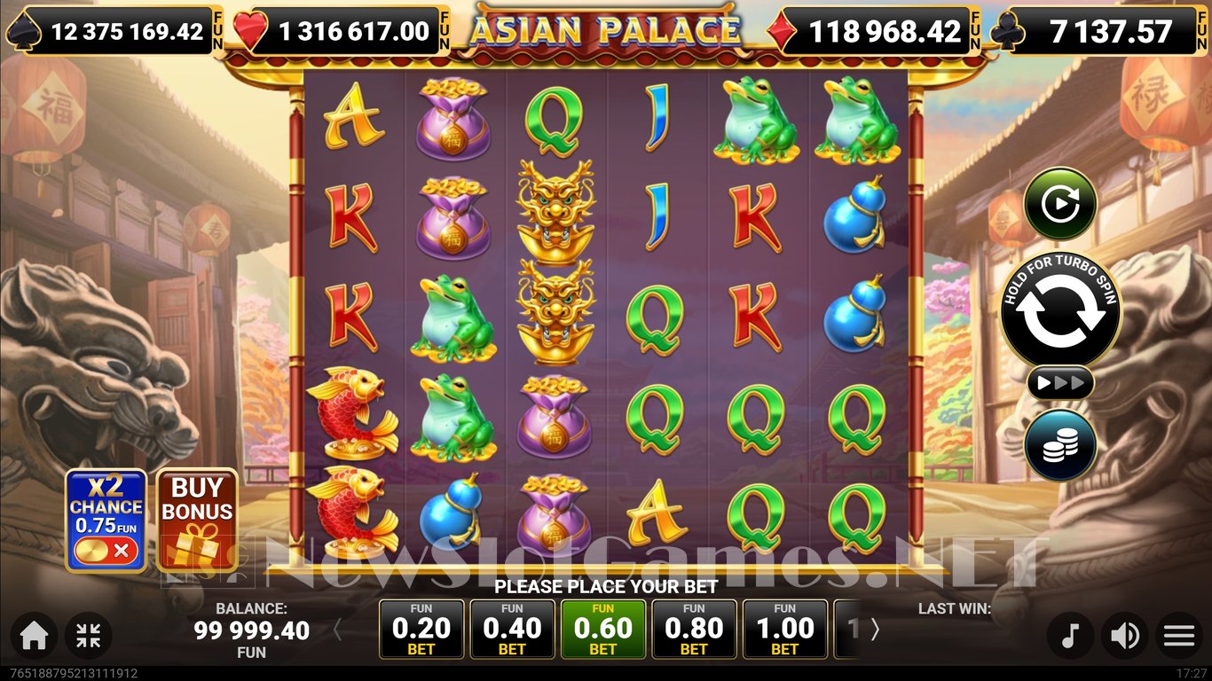 Asian Palace Slot Demo Image