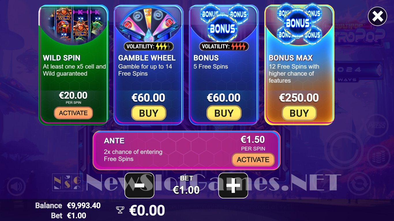 AstroPop Slot Slot Image in Demo - pic. 4