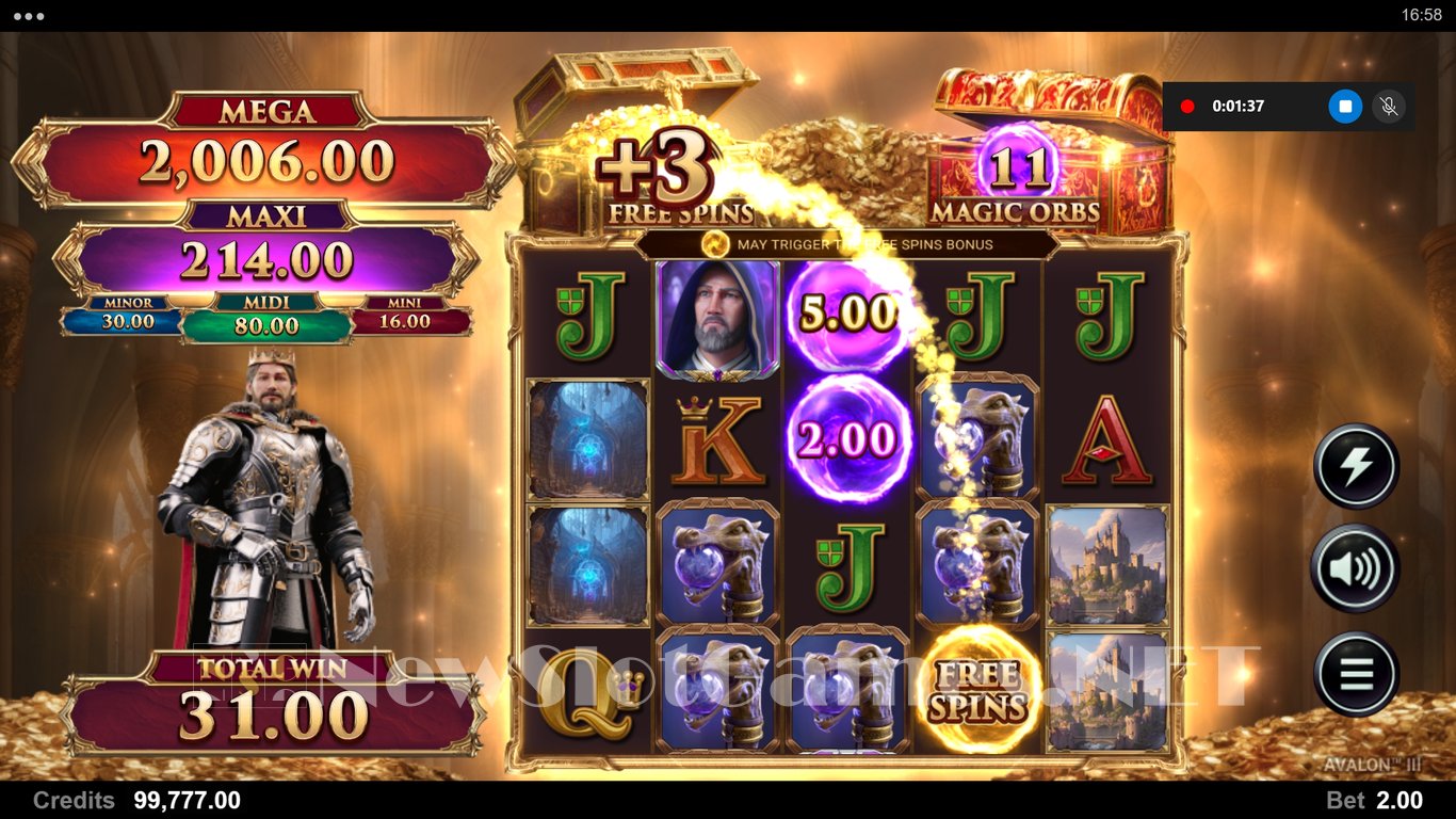 Avalon 3 Slot Slot Image in Demo - pic. 14