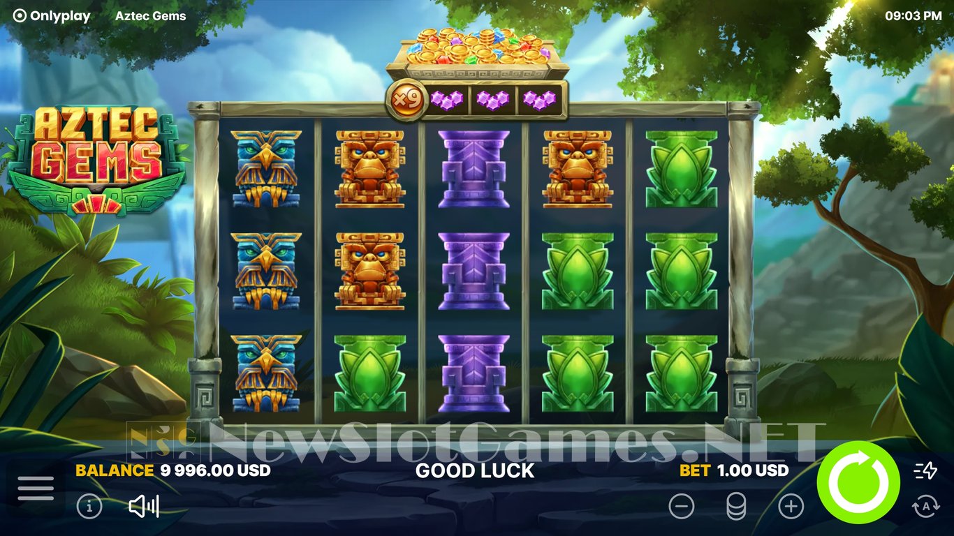Aztec Gems Slot Slot Image in Demo - pic. 3