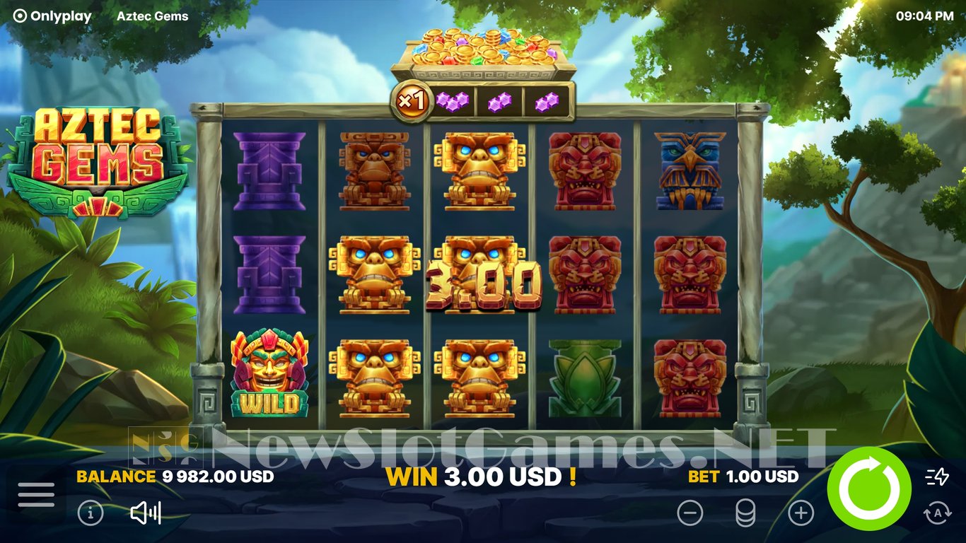 Aztec Gems Slot Slot Image in Demo - pic. 7