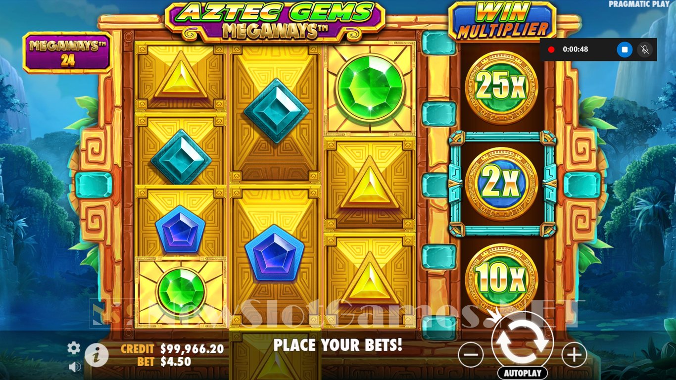 Aztec Gems Megaways Slot Slot Image in Demo - pic. 10