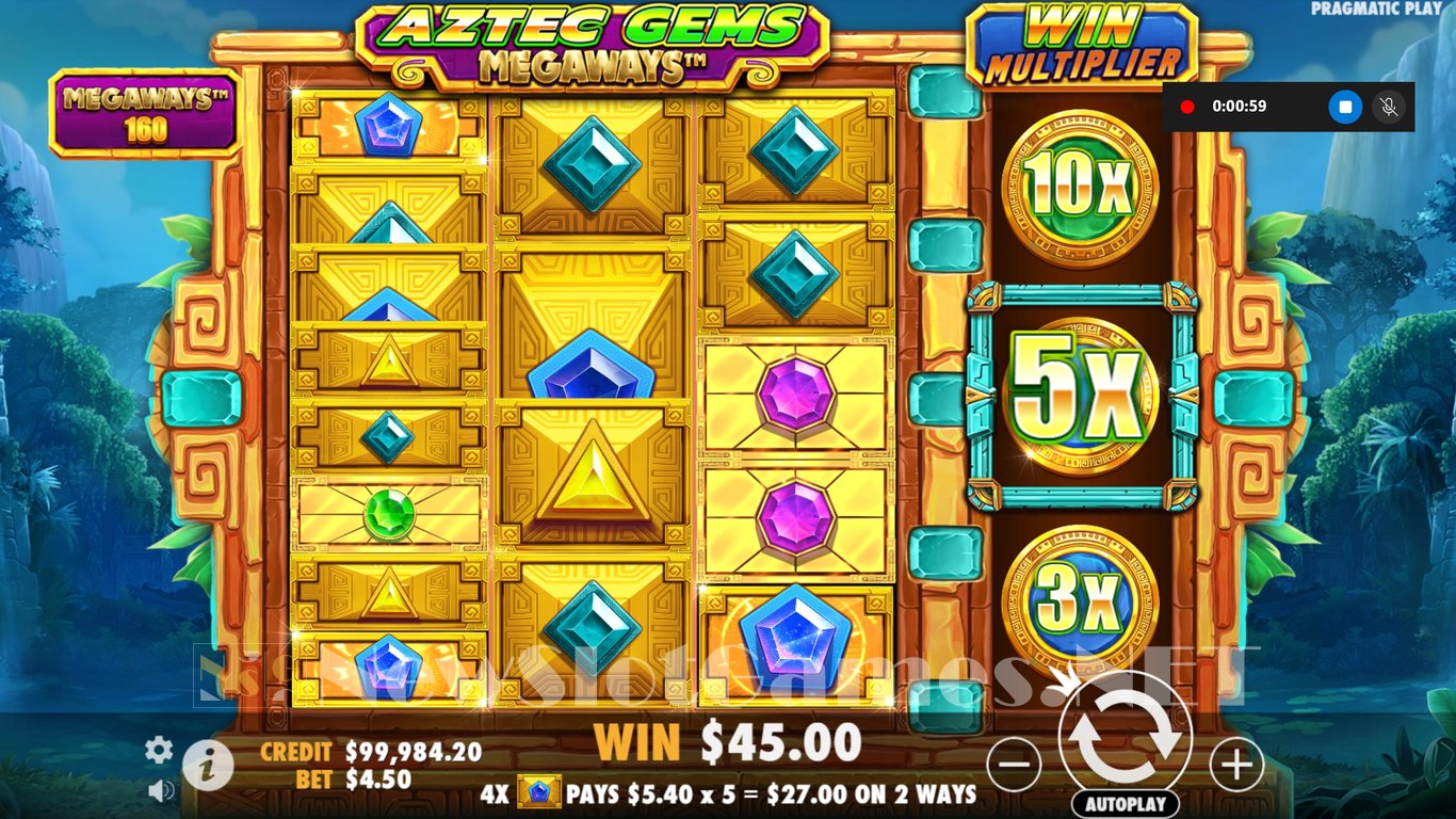 Aztec Gems Megaways Slot Slot Image in Demo - pic. 11