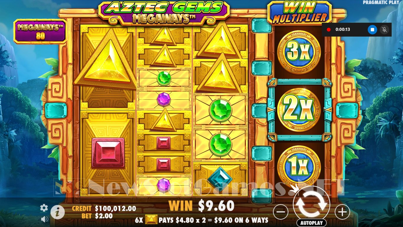 Aztec Gems Megaways Slot Slot Image in Demo - pic. 5