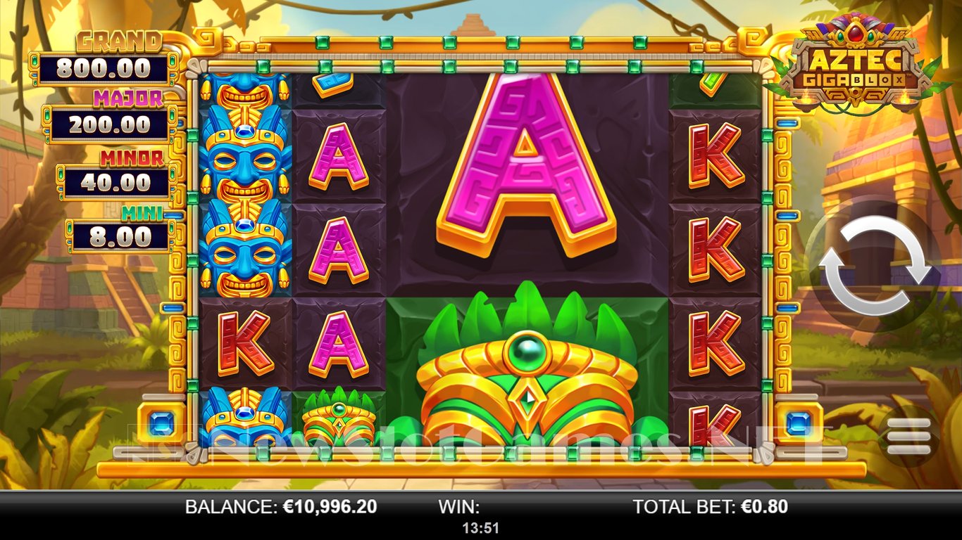 Aztec GigaBlox Slot Slot Image in Demo - pic. 3
