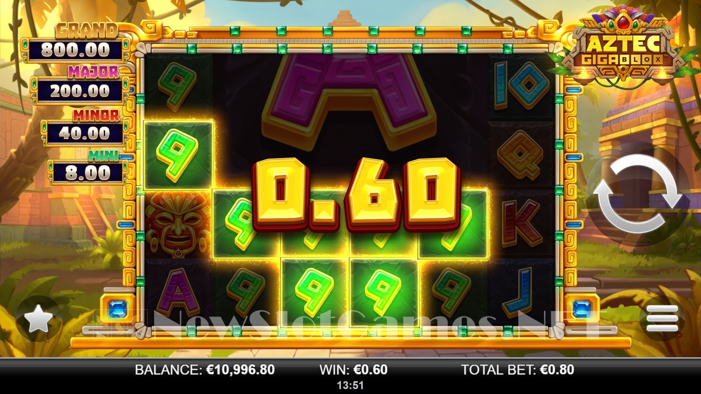 Aztec GigaBlox Slot Slot Image in Demo - pic. 4