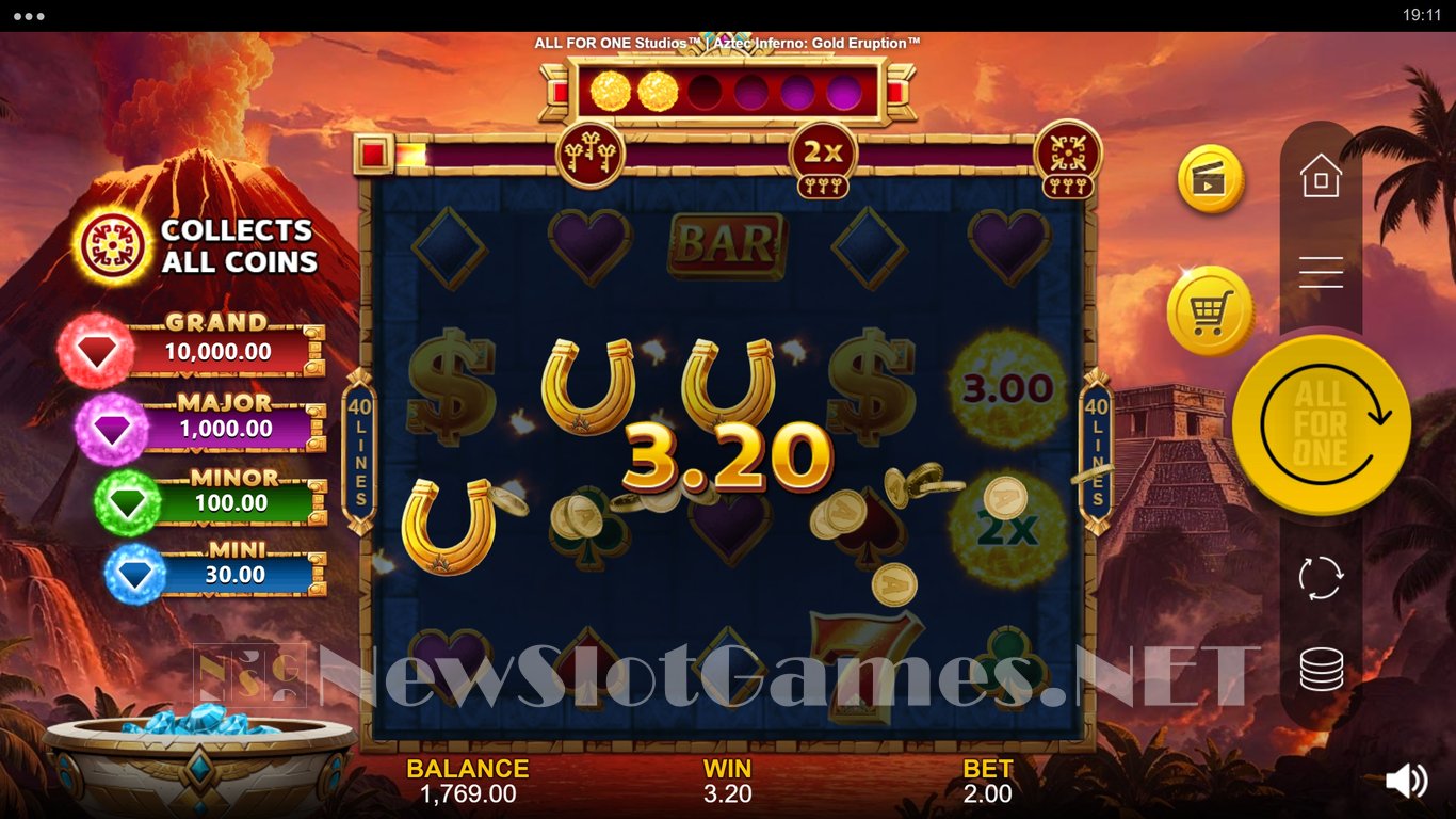 Aztec Inferno Gold Eruption Slot Slot Image in Demo - pic. 6