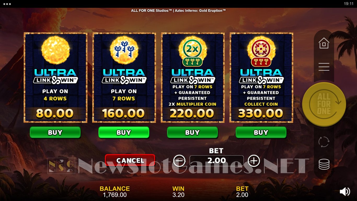 Aztec Inferno Gold Eruption Slot Slot Image in Demo - pic. 7
