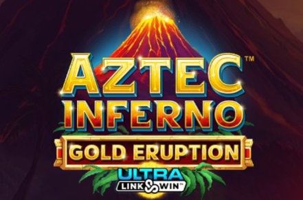 Aztec Inferno Gold Eruption Slot Logo