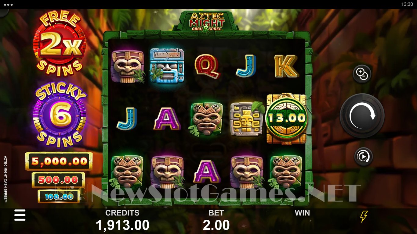 Aztec Might Cash Spree Slot Slot Image in Demo - pic. 12