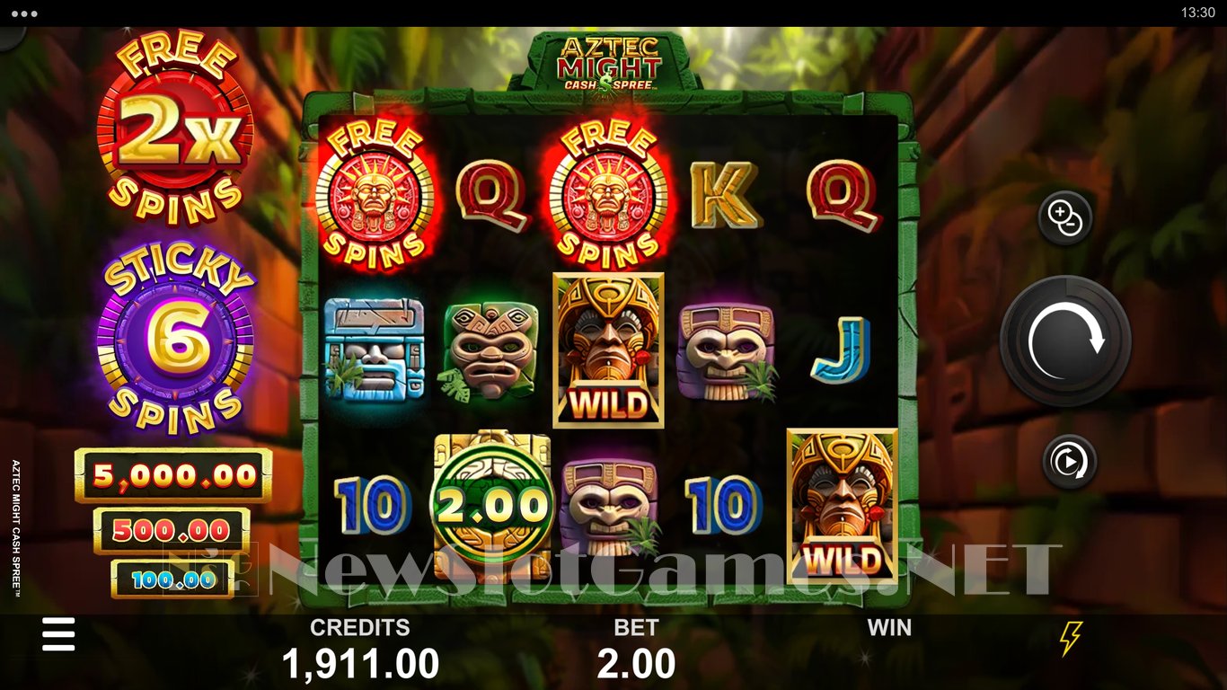 Aztec Might Cash Spree Slot Slot Image in Demo - pic. 13