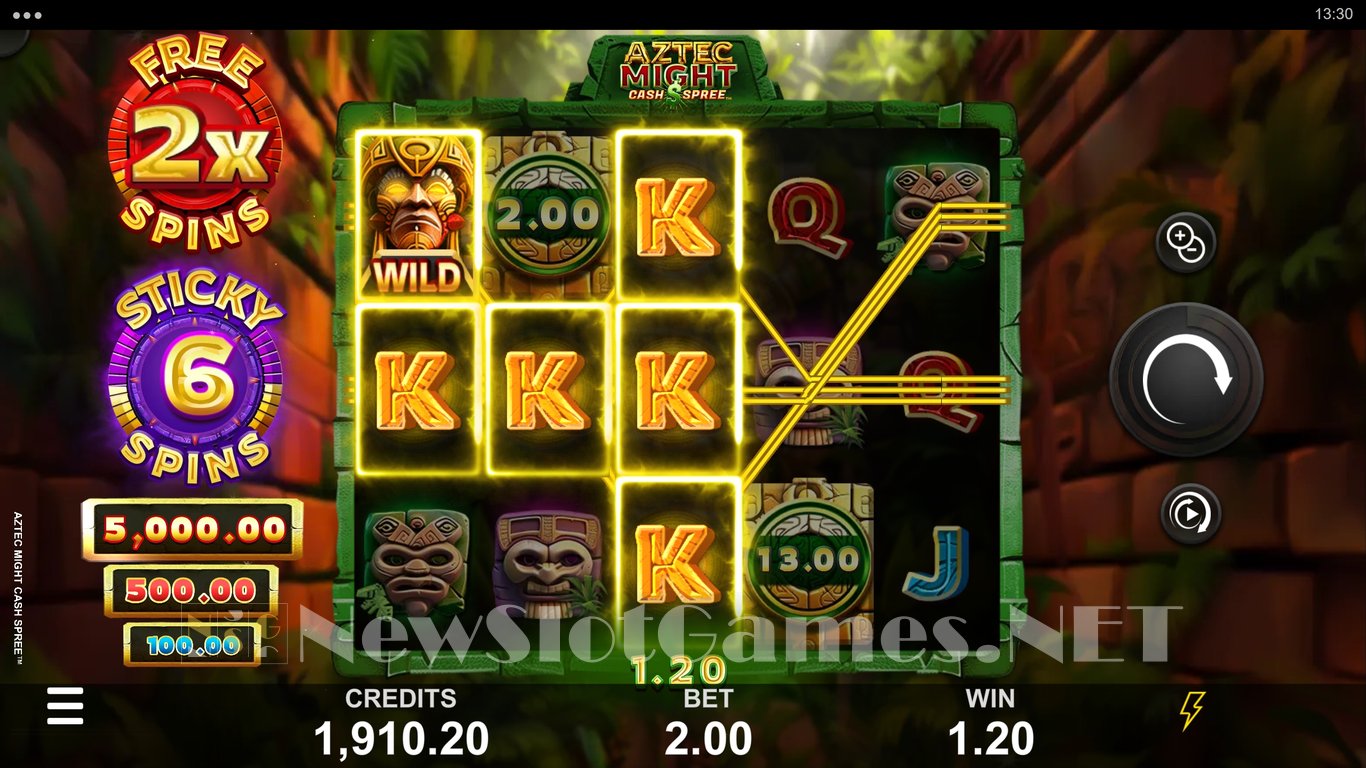 Aztec Might Cash Spree Slot Slot Image in Demo - pic. 14