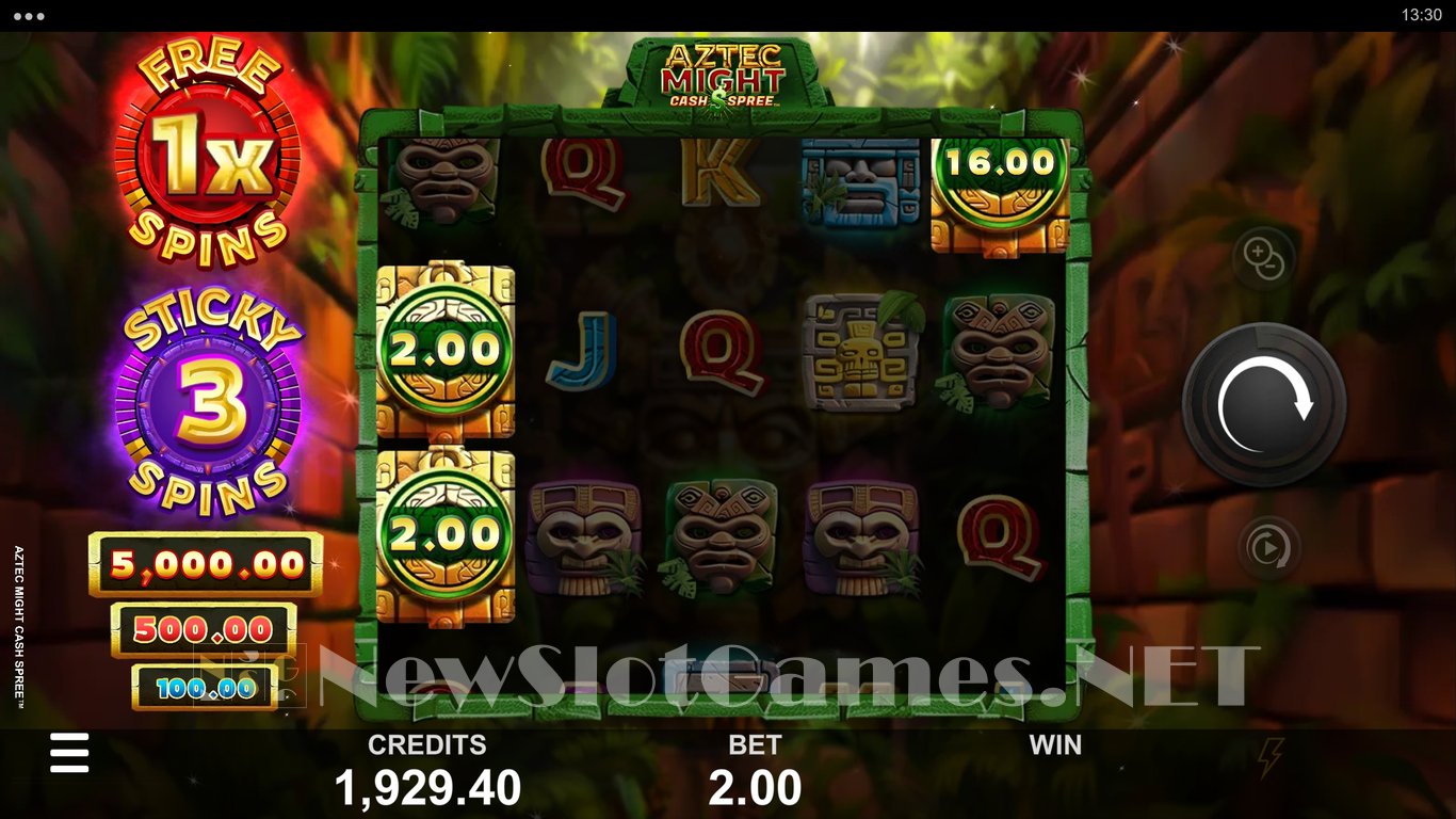 Aztec Might Cash Spree Slot Slot Image in Demo - pic. 2